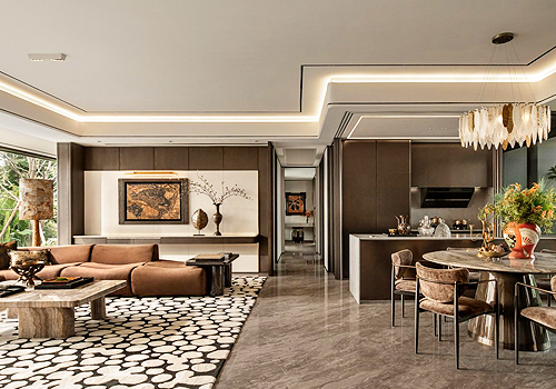 MUSE Design Awards Winner - Zhongshan Poly Fragrance Hill Zhenyue Show Flat by UHOUSE DESIGN
