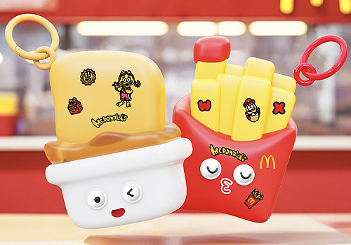 MUSE Design Awards Winner - McDonald's China 2024 Children's Day McNuggets & Fries Walkie-Talkie by Zinc (Shanghai) Culture and Technology Development Co., Ltd.