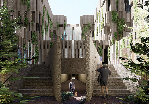 MUSE Design Awards - Echoes of Penn Station: A Memorial for Lost Landmark