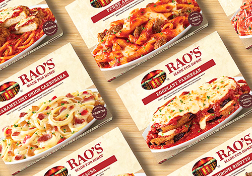 MUSE Design Awards - Rao's Made for Home Frozen Entrée Package ReDesign