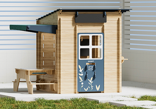 MUSE Design Awards - Criss Cross Wooden Playhouse