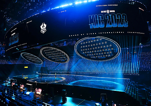 MUSE Design Awards Winner - 2023 Honor of Kings International Championship by Shanghai scenic lighting Co.，Ltd