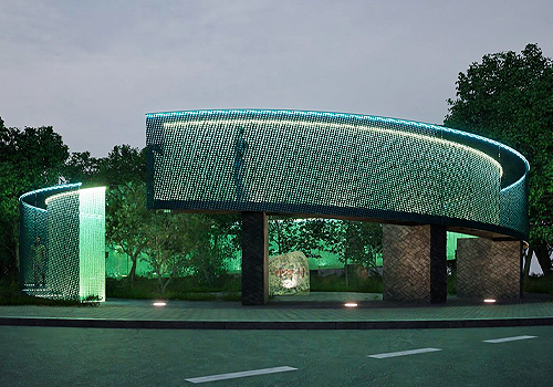 MUSE Design Awards Winner - The Entrance Landscape Sculpture Design of Shenchong Village by Freelance