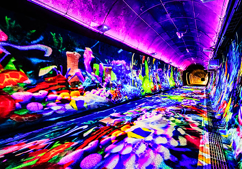MUSE Design Awards - Light Projection Tunnel Design Project for the 100th Anniv.