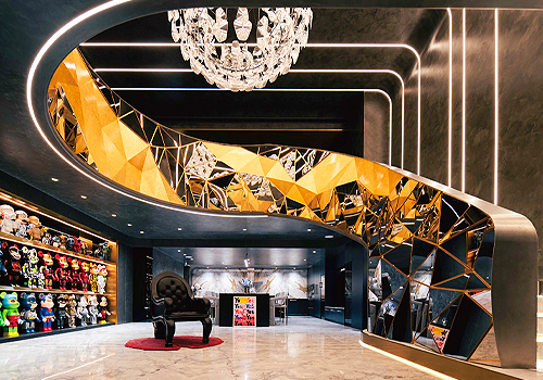 MUSE Design Awards Winner - A Luxurious and Luminous Hospitality Space by Dimension space