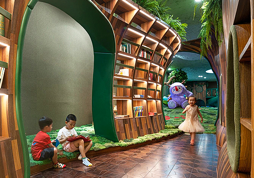 MUSE Design Awards Winner - WF Central L3 Family Lounge-Prince Kuze’s Magical Forest by BMO CREATIVE