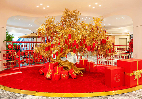 MUSE Design Awards - Chengdu SKP Spring Blessing Tree & Market Art Installation