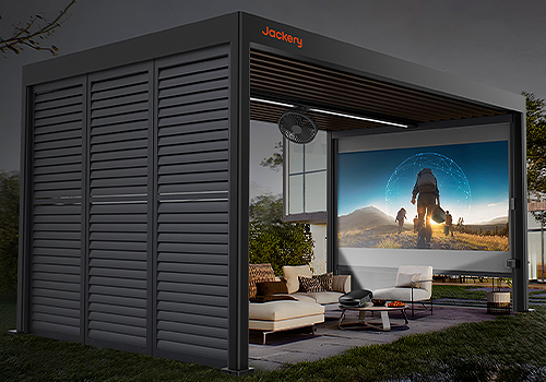 MUSE Design Awards Winner - Jackery Solar Gazebo 2000 by company