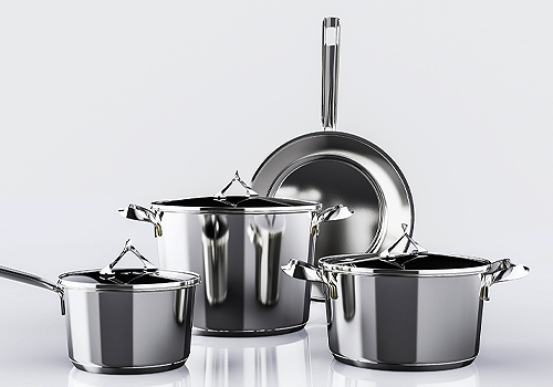 MUSE Design Awards Winner - Ribbon Series Cookware by Shanghai DianJi University & Shanghai Guanhua Stainless Steel Products Co., Ltd.&Shanghai koosimy Technology Co., Ltd