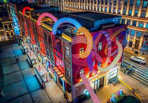 MUSE Design Awards Winner - Mystical Serpent: Light Art Installation  by PHAIdesign弗爱设计