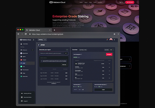 MUSE Design Awards Winner - Institutional Multi-chain Crypto Asset Staking & Reporting by Yan Wang