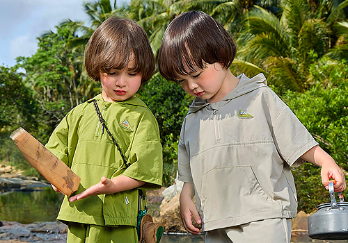 MUSE Design Awards - Cicibear Kids' Hooded Short Sleeve Tracksuit