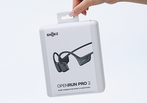 MUSE Design Awards - SHOKZ OpenRun Pro 2 Bone Conduction Headphone Packaging Box