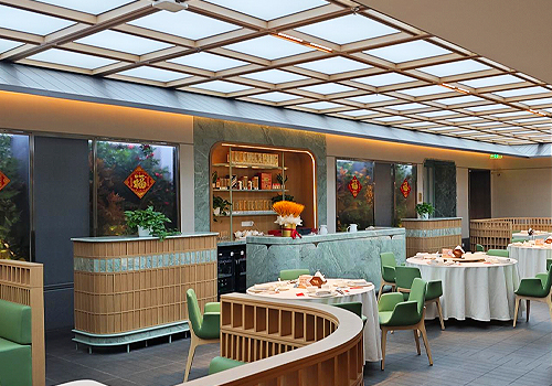 MUSE Design Awards - Illuminated Ceilings of Seventh Son Restaurant 