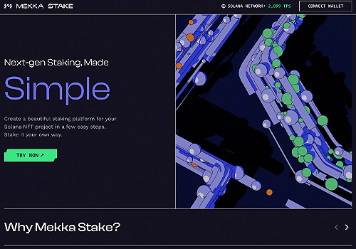 MUSE Design Awards - Mekka NFT Staking