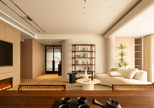 MUSE Design Awards Winner - Creamy Wabi-Sabi Abode by ZHANG LIJUN