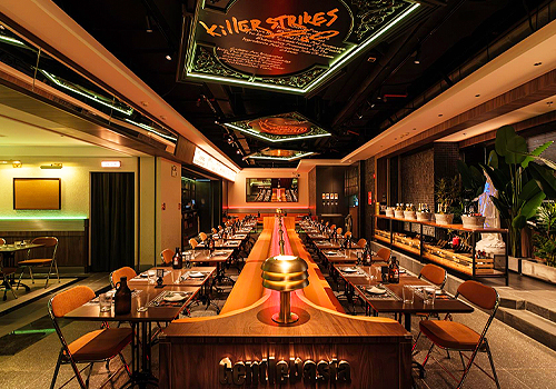 MUSE Design Awards - A Cinematic Italian Restaurant under a Retro Curtain