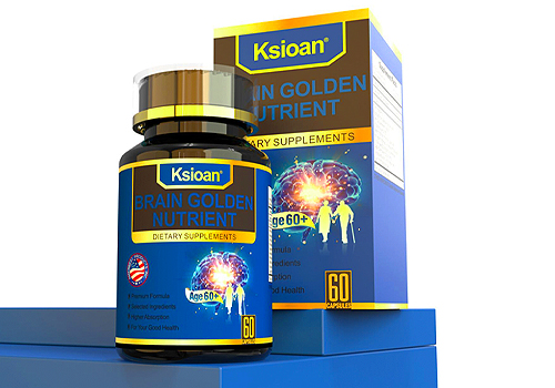 MUSE Design Awards - Ksioan Brain Golden Nutrient Packaging