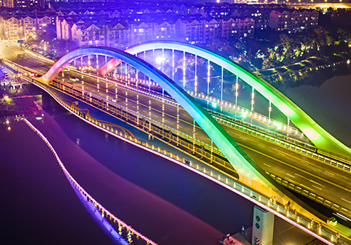 MUSE Design Awards - The lighting design of the Meiyuan South Road Bridge