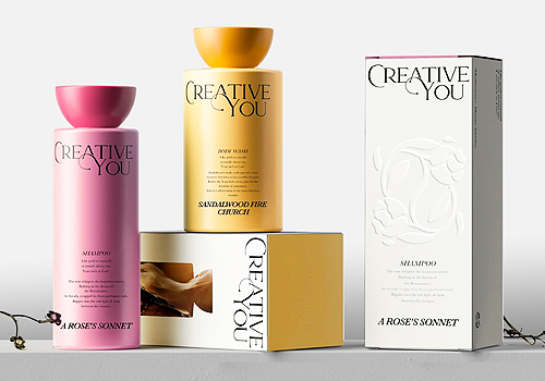 MUSE Design Awards - Creative You Shampoo & Body Wash Packaging