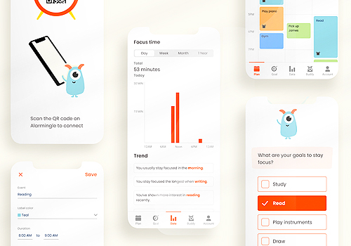 MUSE Design Awards - AlarMingle: Best buddy of focusing