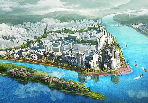 MUSE Design Awards - Leshan Three Rivers  Resilient Waterfront Open Space