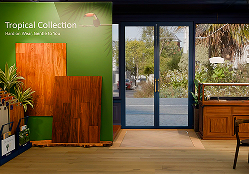 2025 MUSE Design Awards Winner - Ua Floors Shop from Home by Ua Wood Floors Inc.