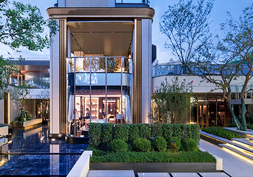 MUSE Design Awards - WOVEN BAMBOO AS GATES, LUSH GREENERY AS COURTYARD