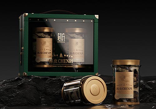 MUSE Design Awards Winner - Empereus Brand ChenPi(Dried Tangerine Peel) Packaging Design