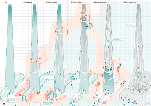 2025 MUSE Design Awards Winner - Chimney | Pagoda | Tower by Yinqing Zhu