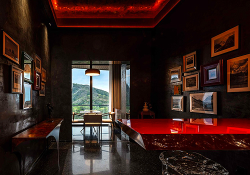 MUSE Design Awards Winner - Half Mountain Peninsula Sea View Mansion by Beijing Bloomage WanWu Design Co.,LTD