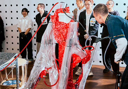 MUSE Design Awards - ANIMA - Structure Optimized 3D Printed Interior Installation