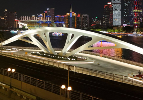 MUSE Design Awards - Huangpu River Pedestrian Bridge, Guangzhou, China