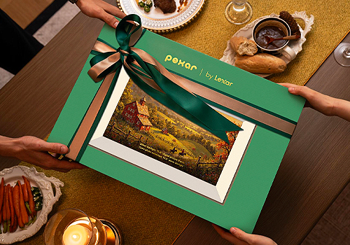 MUSE Design Awards - pexar 2025 digital picture frame gift box