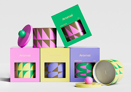 MUSE Design Awards Winner - Aromal Geometry Fragrance Packaging Design by Zige Deng (Central South University of Forestry&Technology) / QingJin Gan