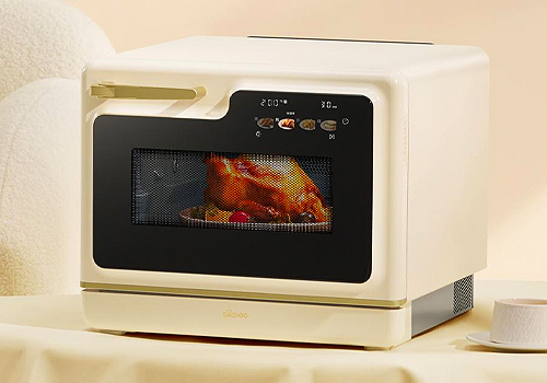 MUSE Design Awards Winner - Retro-Style Countertop Steam-Bake-Microwave Cooker DB621P