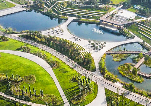 MUSE Design Awards Winner - From Grey to Green: Sewage Plant Transforming into Urban Par