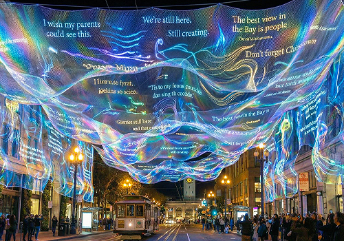 MUSE Design Awards Winner - THE WRAP: A Living Canvas of Civic Voices