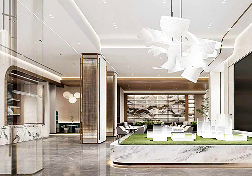 2026 MUSE Design Awards Winner - Yanjingfu Sales Center by Beijing Heque Decoration Design Co., Ltd