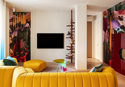 2026 MUSE Design Awards Winner - Artistic Apartment for a Successful Lady  by Alexander Tischler