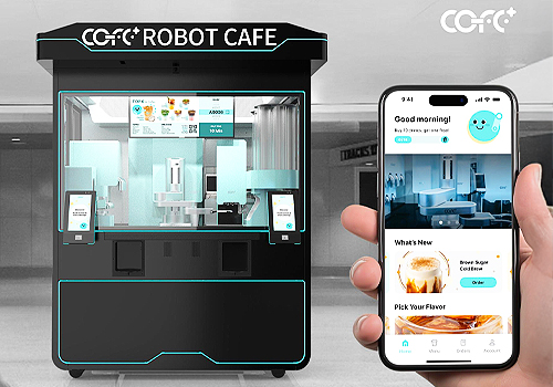 MUSE Design Awards Winner - COFE+ Robotic Barista Ecosystem