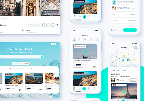 2026 MUSE Design Awards Winner - SnapTrip, AI-Driven Travel Companion by Cyan Studio Art and Design LLC