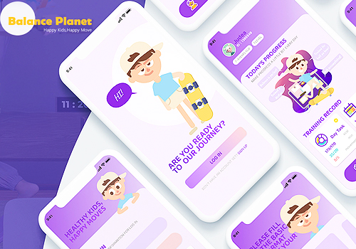 2026 MUSE Design Awards Winner - Balance Planet：Vestibular training by Zidi Yu, Xin Sun, Yilan Hong, Wangwenqing Yu