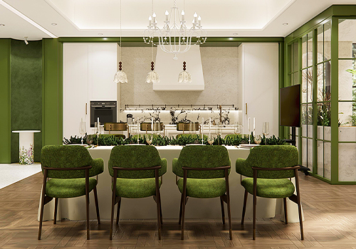 MUSE Design Awards Winner - Tea Delight exhibition hall design