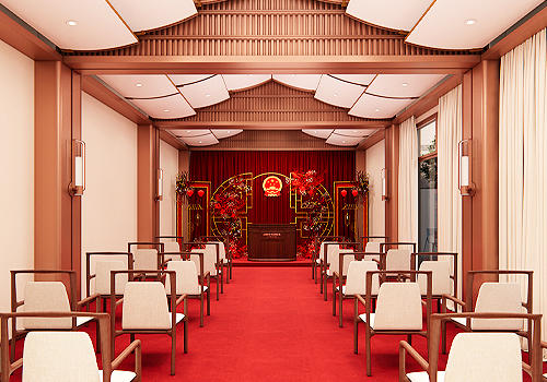 MUSE Design Awards Winner - Shanghai-Changning Marriage Reg Office, Civil Affairs Bureau