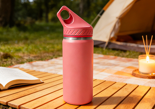 2026 MUSE Design Awards Winner - OneTap Flask: Redefining One-Handed Safety & Hygiene by Shenzhen Creal Creative Technology Co., Ltd