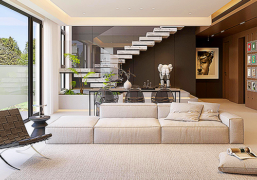 2026 MUSE Design Awards Winner - Cangzhou Villa Architectural Drawings by Beijing Dasheng Space Architectural Design Co., Ltd.