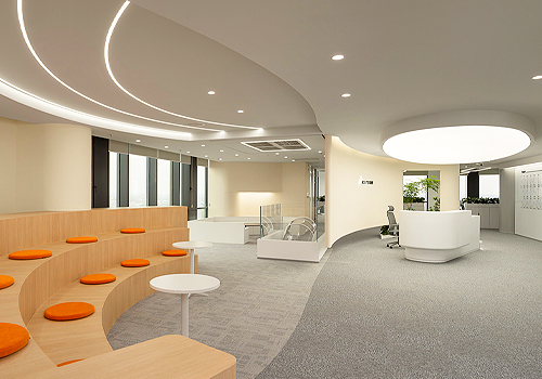 MUSE Design Awards Winner - Leading Robotics Company-High-Aesthetic Future Office Space