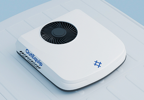 MUSE Design Awards Winner - OutEquip Ultra-Low Profile Smart Variable-Speed DC AC