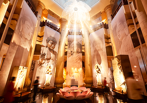2026 MUSE Design Awards Winner - Longmen Grottoes Art Exhibition by ECUST | Creplus Design